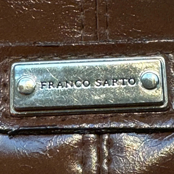 Brown leather Franco Sarto wallet - Picture 7 of 9